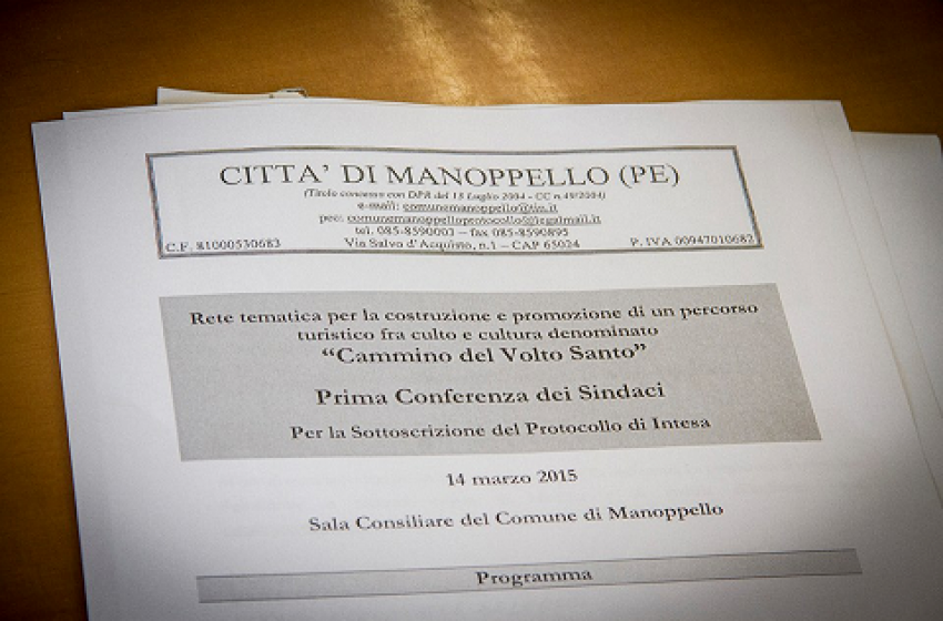 Il "cammino" del Volto Santo: firmato protocollo d’intesa tra Abruzzo e Lazio