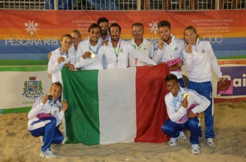 Giochi del Mediterraneo sulla Spiaggia: altre medaglie per l'Italia