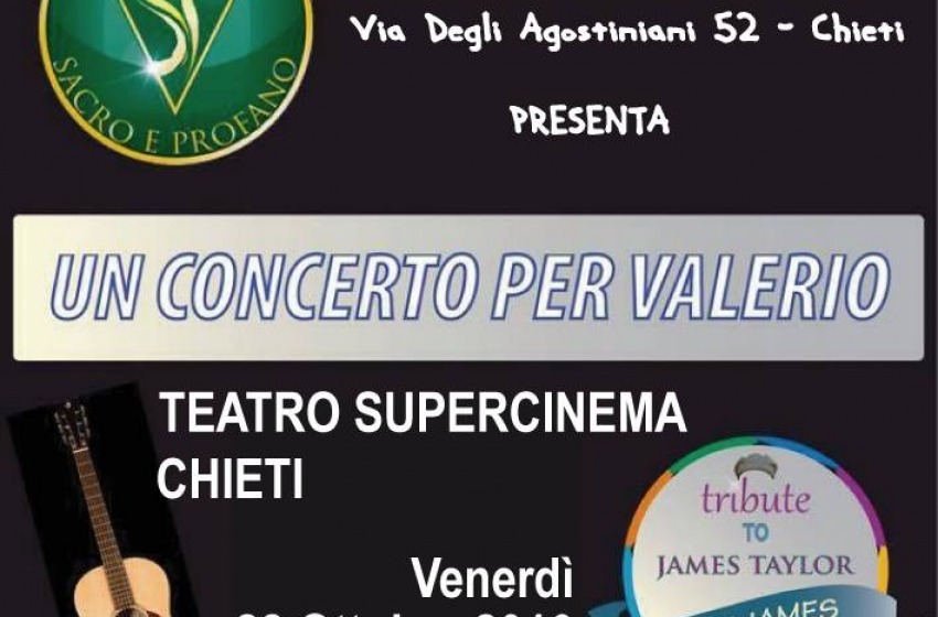 Serata di beneficenza al Supercinema di Chieti per consentire a Valerio di guarire