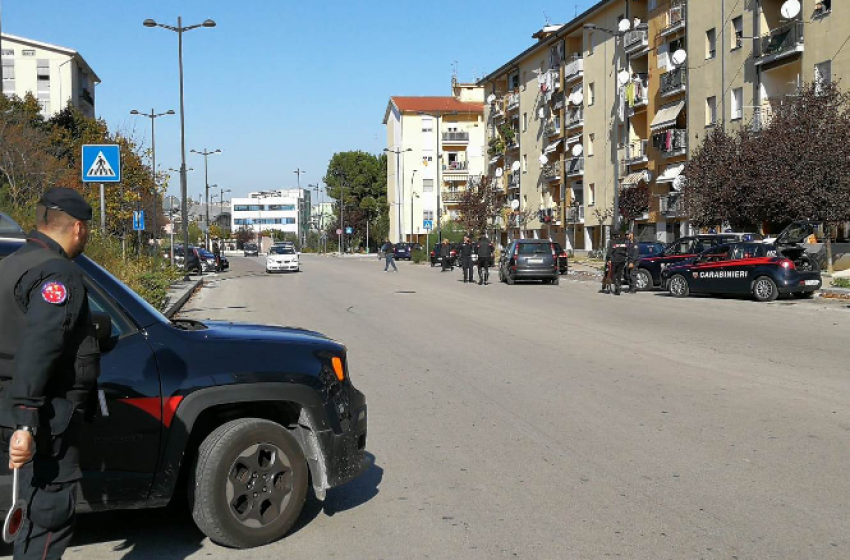 "Rancitelli": massiccio servizio di controllo dei Carabinieri nel quartiere