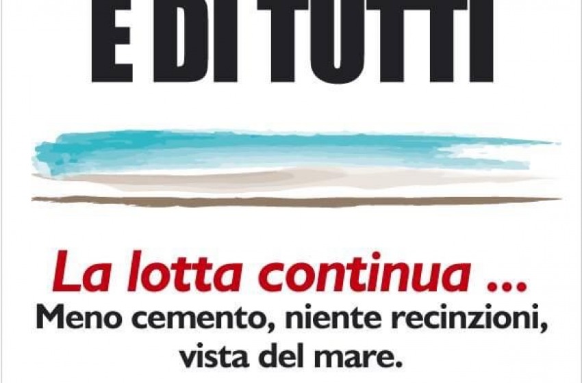 Sciopero balneatori, Acerbo: “La spiaggia è di tutti, riprendiamocela!”