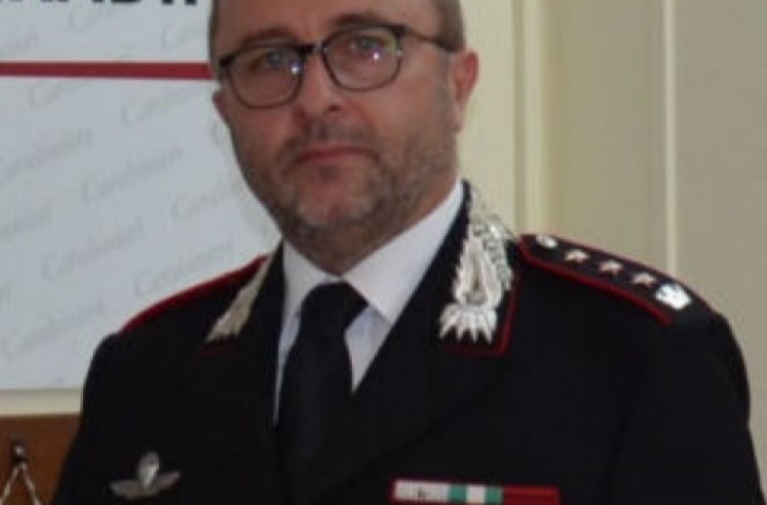 Barbera lascia  il Comando dei Carabinieri