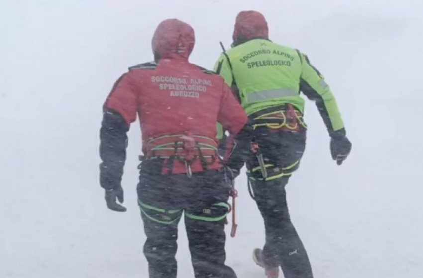 Riprese le ricerche dei due alpinisti riminesi