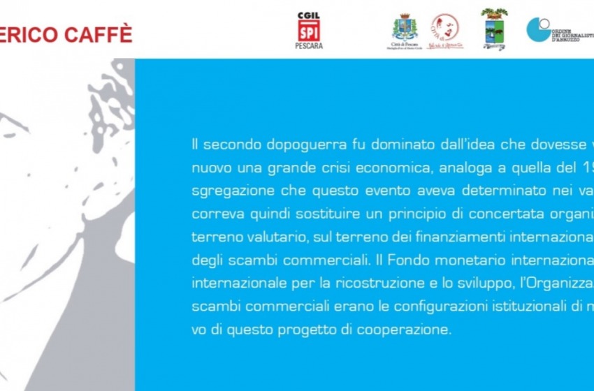 Al via la quinta edizione del Premio Federico Caffè